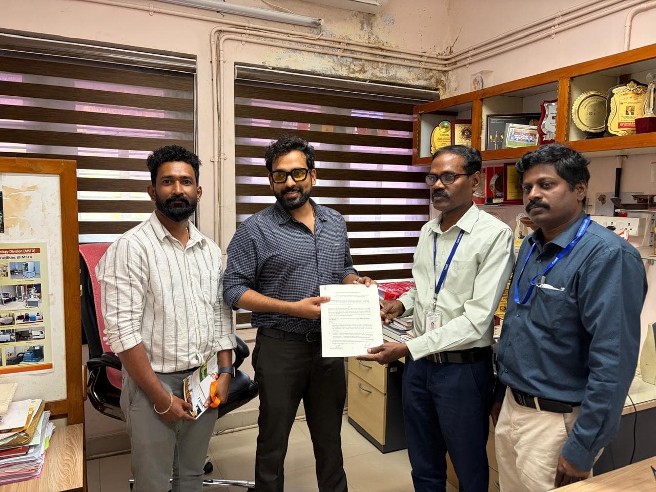 Caliche signing MoU with CSIR-NIIST