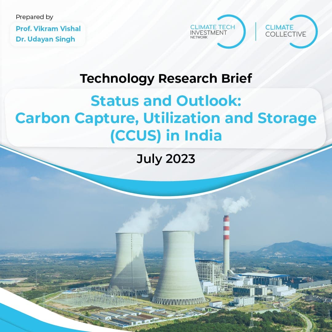 IIT Bombay Carbon Capture Technologies Report featuring Caliche CarbonOne technology
