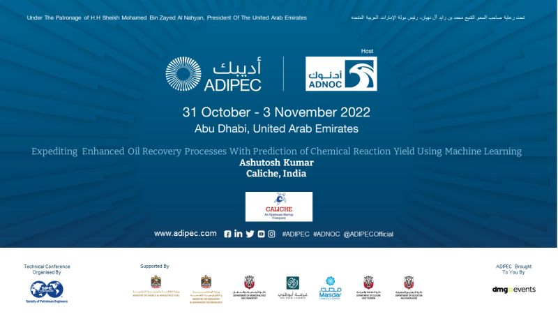 ADIPEC 2022 — EOR Technical Paper Presentation